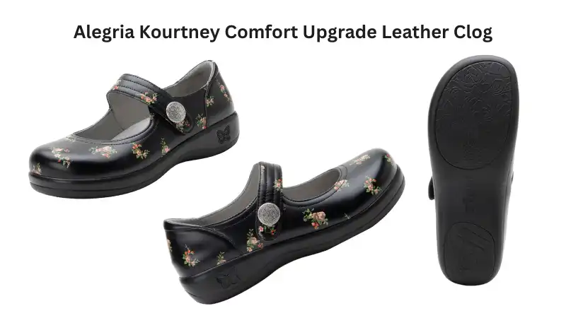 alegria kourtney comfort upgrade leather clog