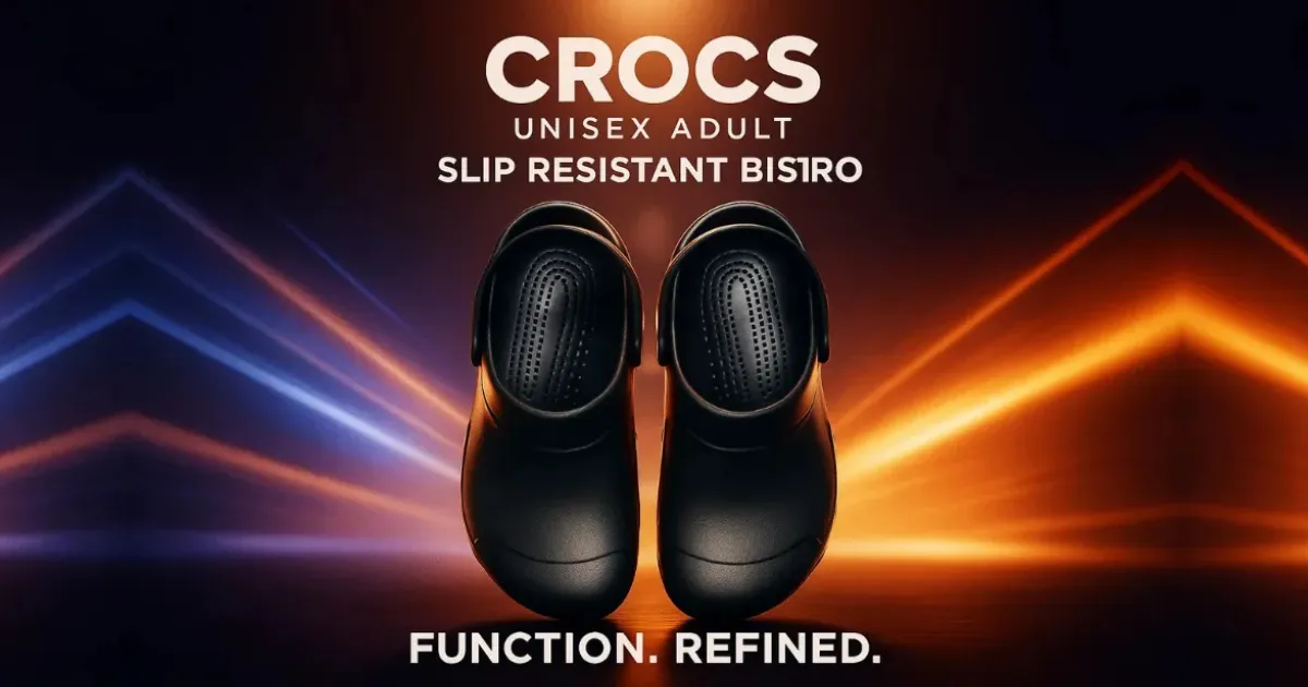 crocks unisex adult slip resistant bistro