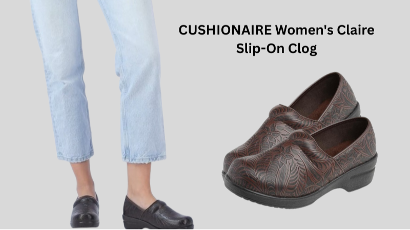 CUSHIONAIRE Women's Claire Slip-On