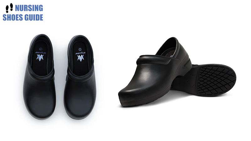 anywear guardian angel slip on nursing clogs