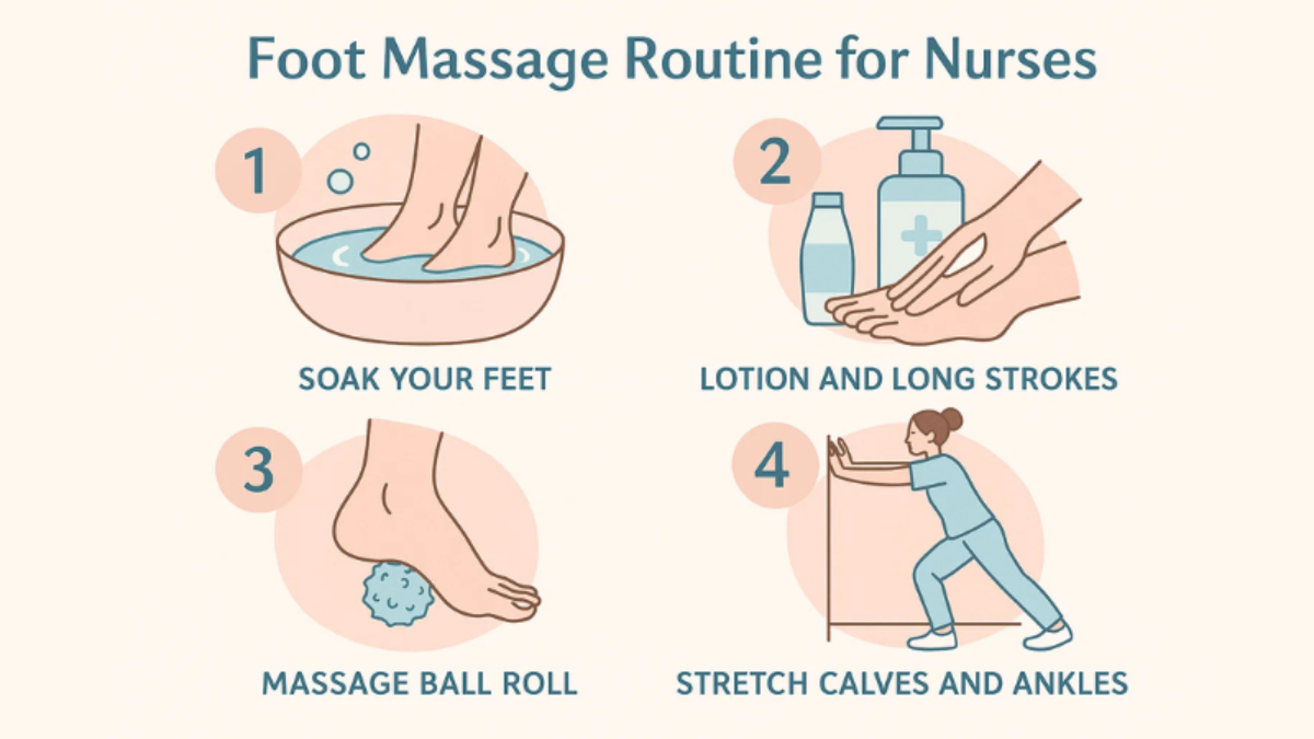 foot massage routine for nurses