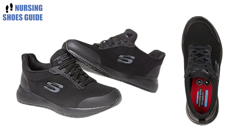 sketchers women's squad sr food service shoe