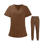 VIAOLI Scrubs for Women Set V Neck