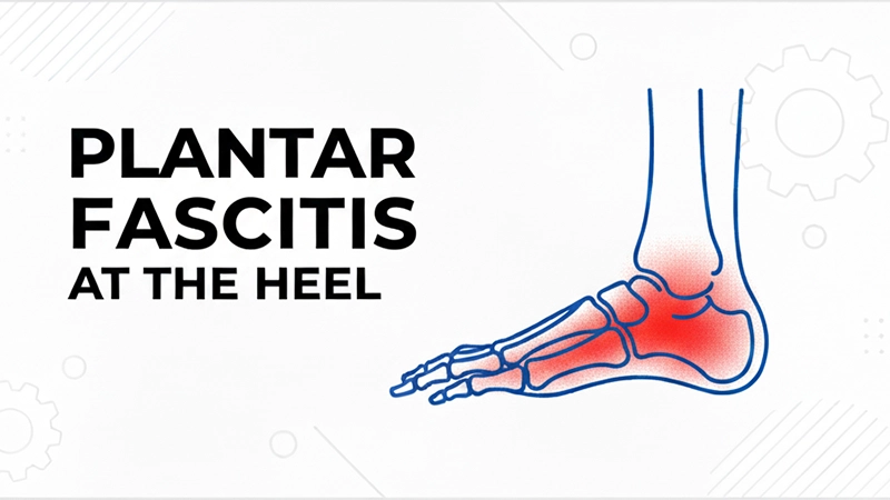 6 Most Common Foot Pain – Identify and Solutions 5 Plantar Fasciitis at the heel