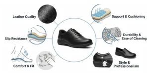 Leather Nursing Shoes