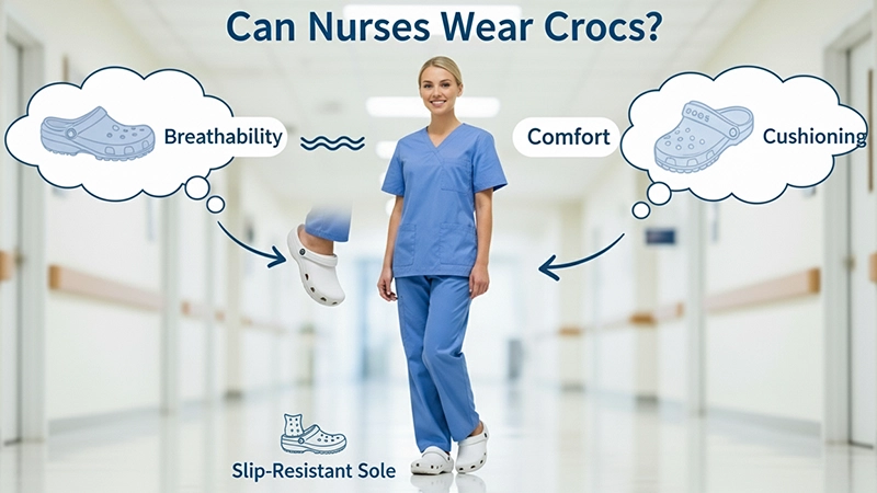 nurses wear crocs