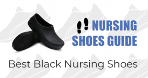 best black nursing shoes