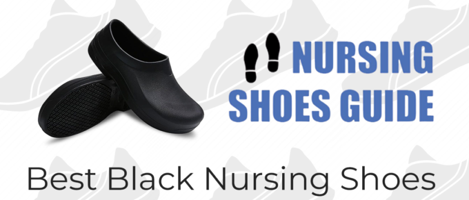 best black nursing shoes