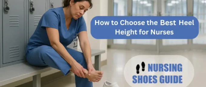 best heel height for nurse shoes