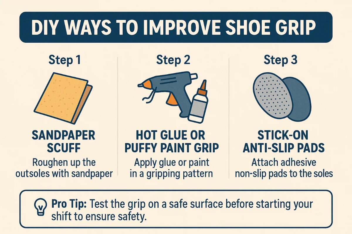 diy ways to make shoes less slippery