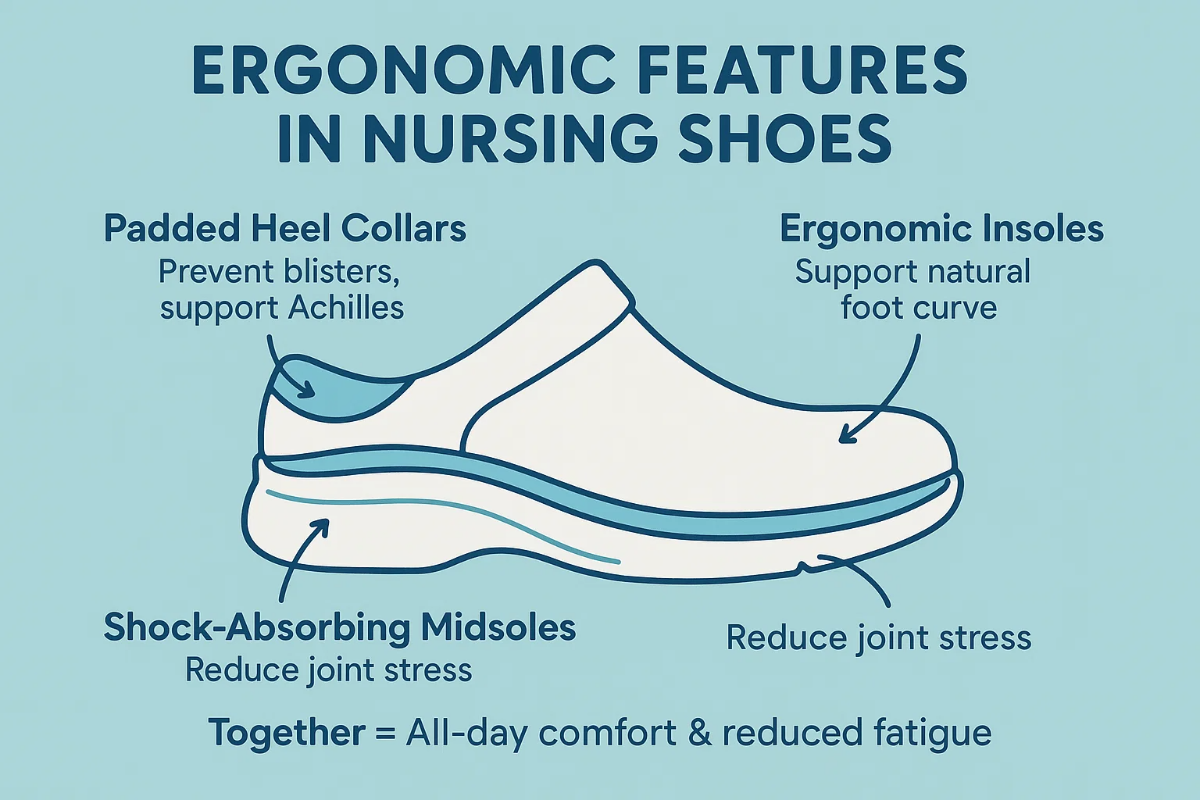 ergonomic shoe features tolook for