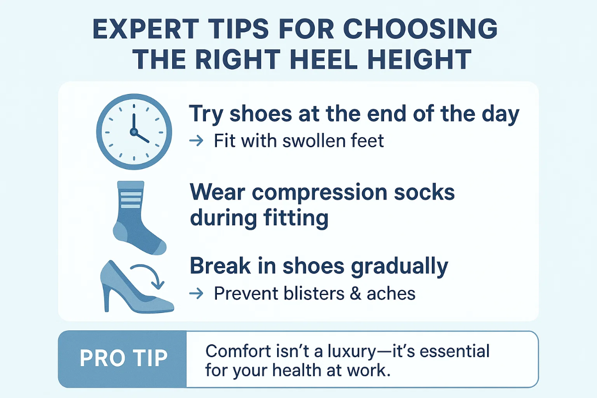 expert tips to choose the best heel height