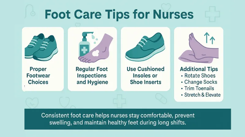 foot care tips for nurses