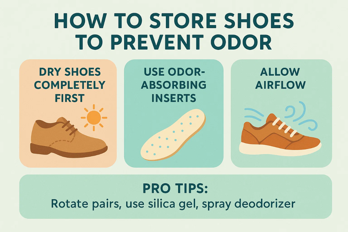 Store Shoes Properly: 5 Brilliant Tips for Organized Living 5 how to store shoes to prevent odor