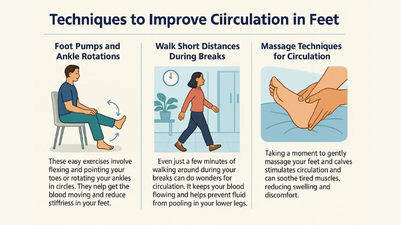 techniques to improve circulation in your feet