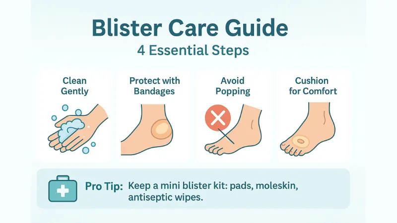 what to do if you already have a blister