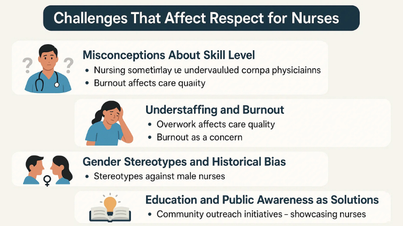 7 Strong Factors About Why Nursing is a Respectable Career 6 challenges that affect respect for nurses