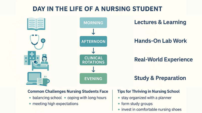 How to Become a Nurse: 6 Crucial Factors 5 daily life of a nursing student