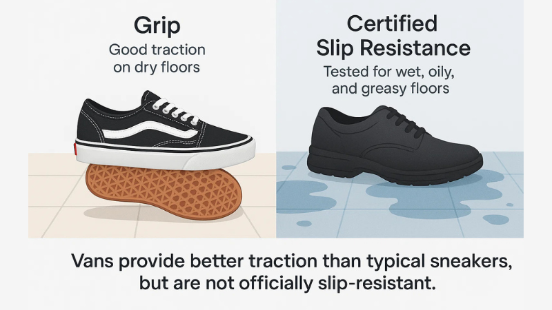 do vans have slip resistant soles