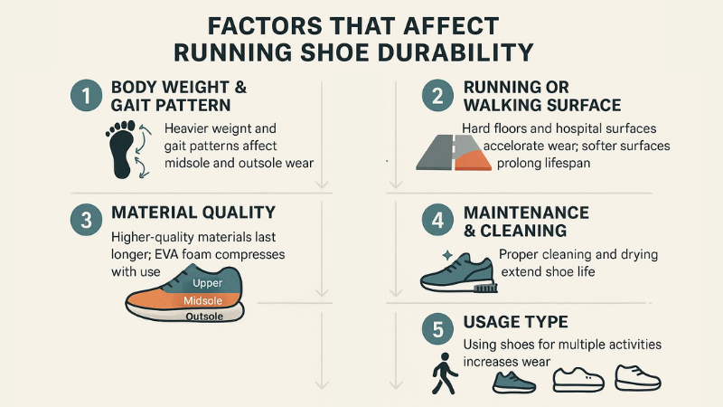 factors that affect shoeb durability