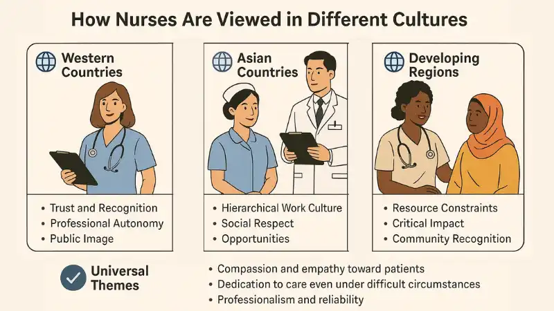 7 Strong Factors About Why Nursing is a Respectable Career 5 how nurses are viewed in different cultures