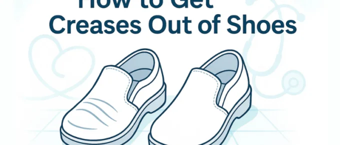 how to get creases out of shoes