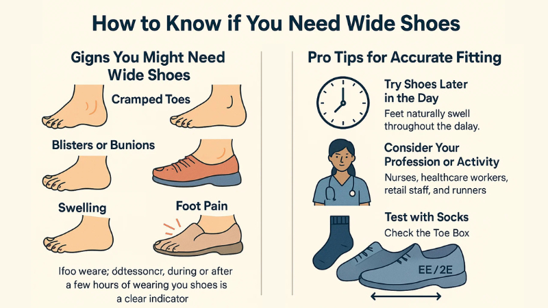 how to know if you need wide fit shoes