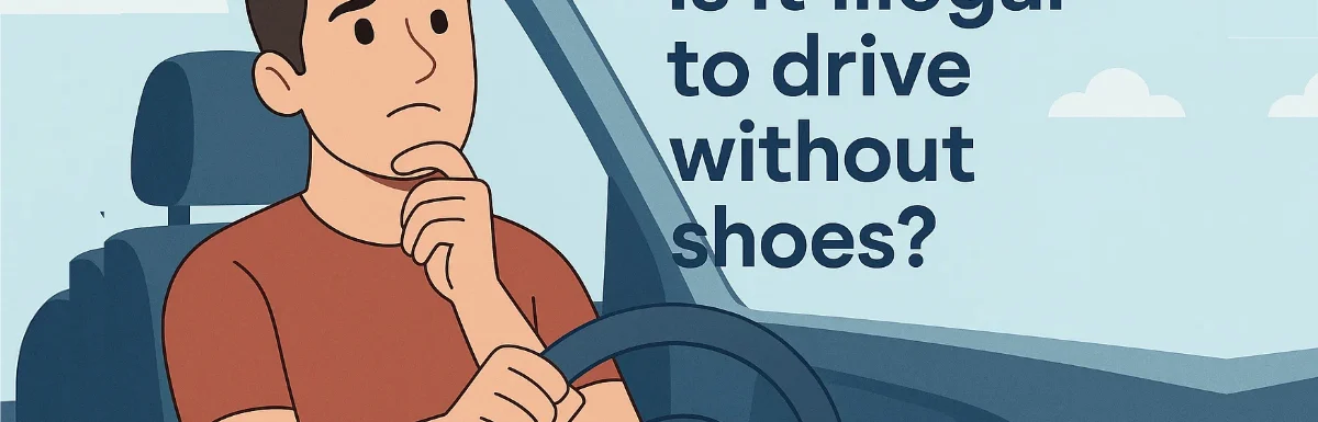 Is it Illegal to Drive Without Shoes? Know The Facts