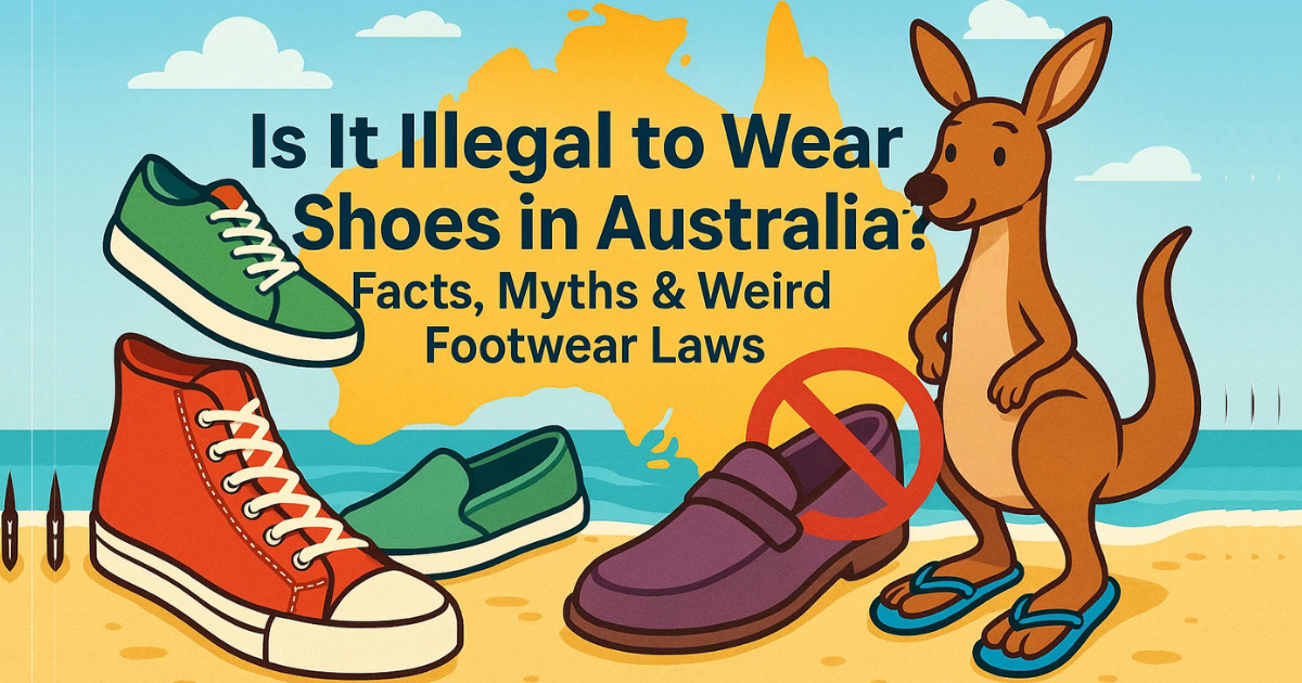 Is It Illegal to Wear Shoes in Australia? 6 Weird Myths