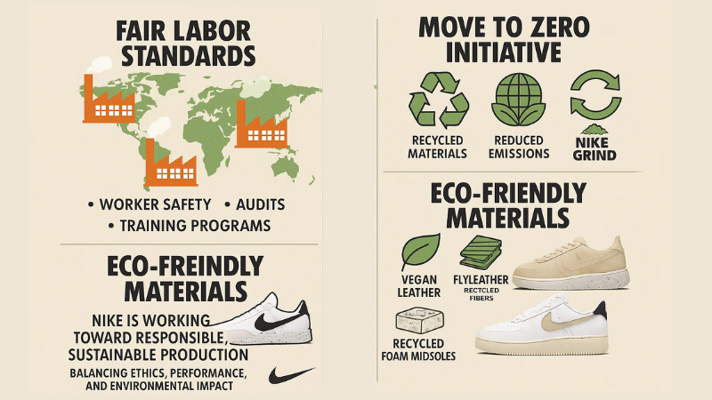 nike's ethical and sustainability efforts
