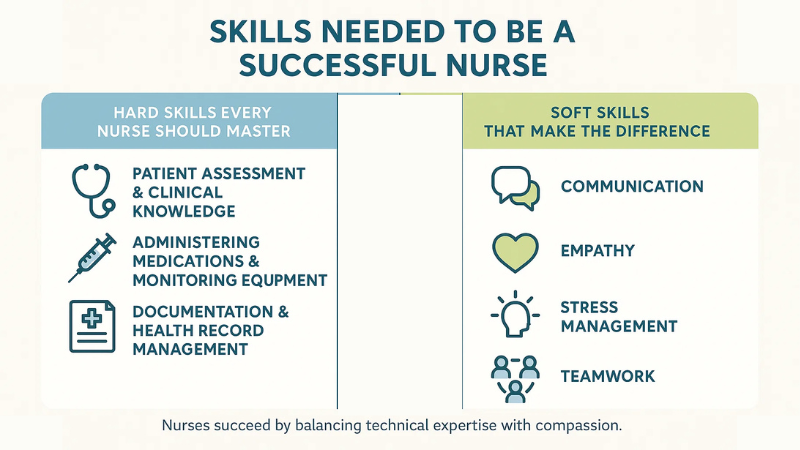 How to Become a Nurse: 6 Crucial Factors 4 required skills to be a successful nurse