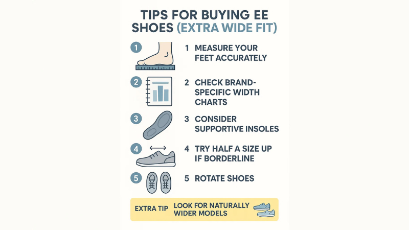 tips for buying ee shoes