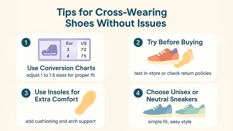 Can Men Wear Women's Shoes? Important Things to Know 6 tips for cross wearing shoes without issues
