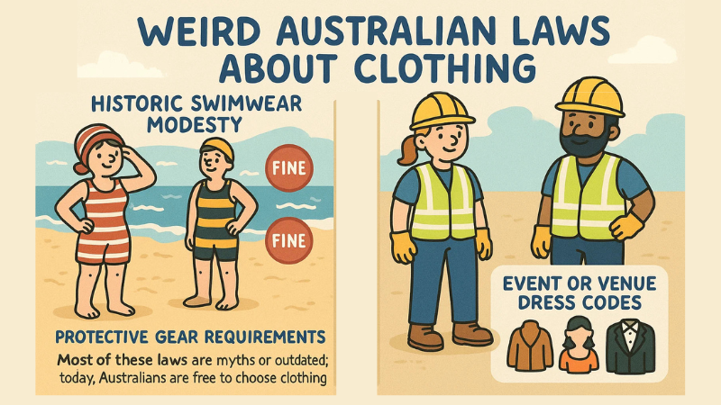 weird australian clothing laws