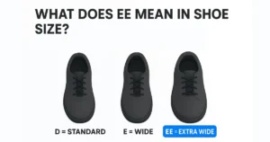 what does ee mean in shoe size
