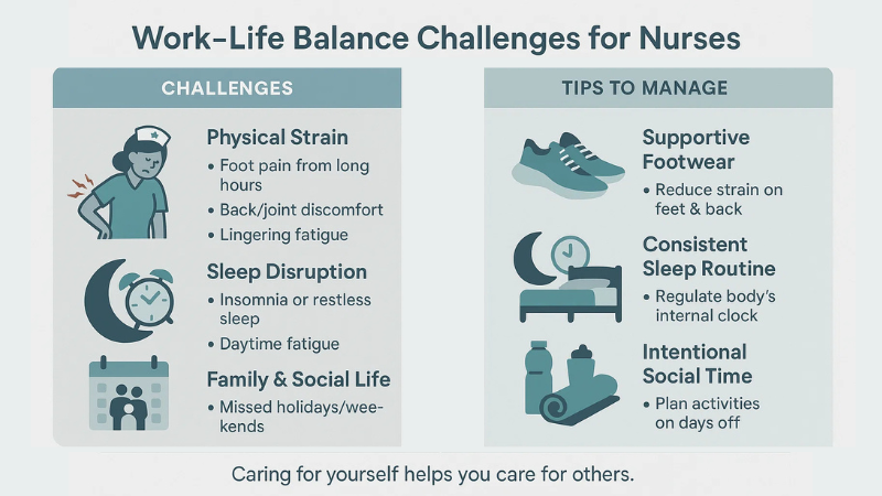 How Many Hours do Nurses Work In a Week? Complete Explanation 7 work life balance challenges for nurses
