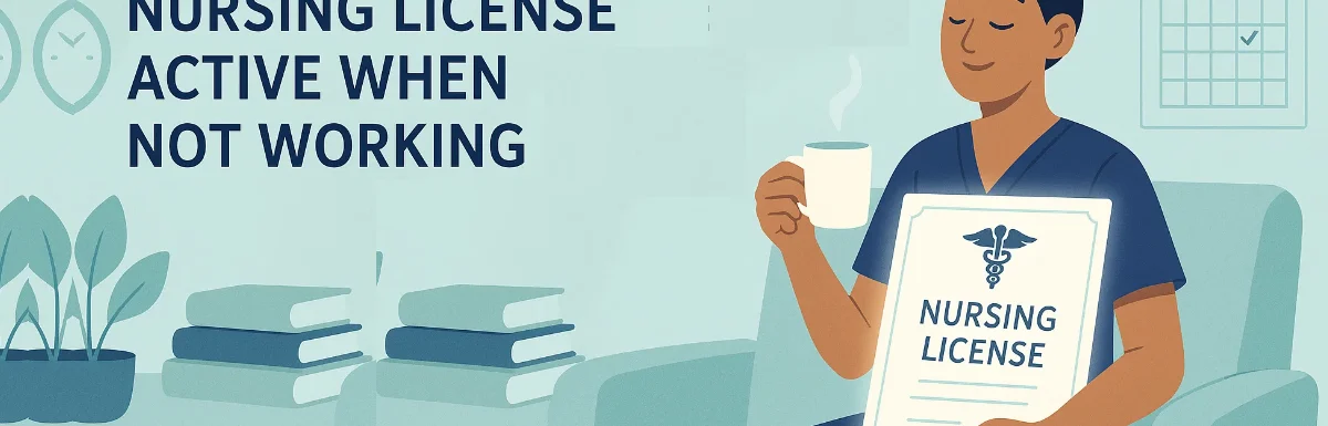 Keep Nursing License Active When Not Working in Simple 5 Steps