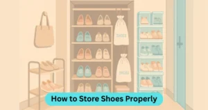 how to store shoes properly