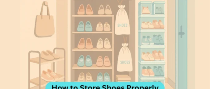 how to store shoes properly