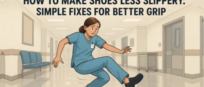 make shoes less slippery