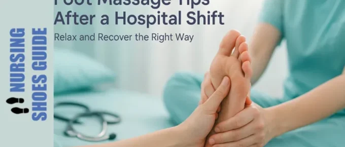 post-shift foot massage tips