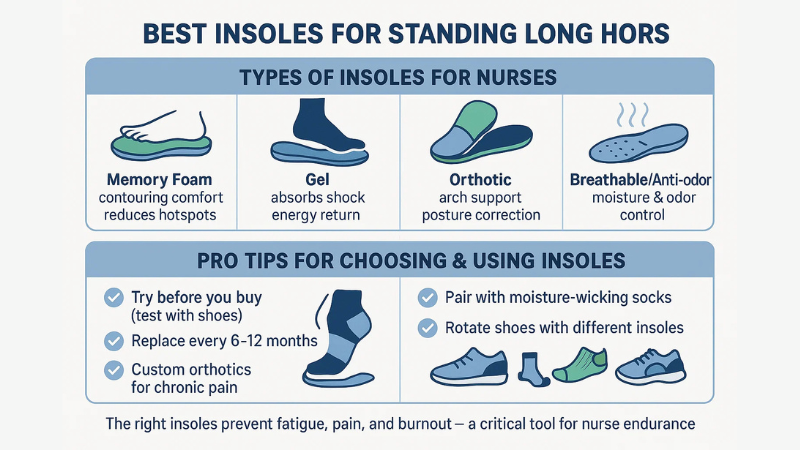 Best Insoles for Standing Long Hours