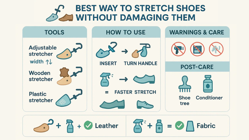 Best Way to Stretch Shoes Immediately Without Damaging Them