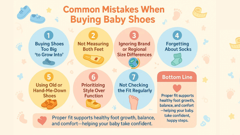 How to Measure Baby Shoe Size Accurately at Home 4 Common Mistakes When Buying Baby Shoes