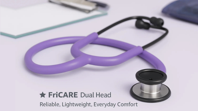 Top 10 Best Stethoscopes for Nurses in 2025 22 FriCARE Dual Head Stethoscope
