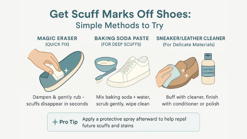 Get Scuff Marks Off Shoes