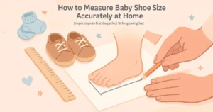 how to measure baby shoe size