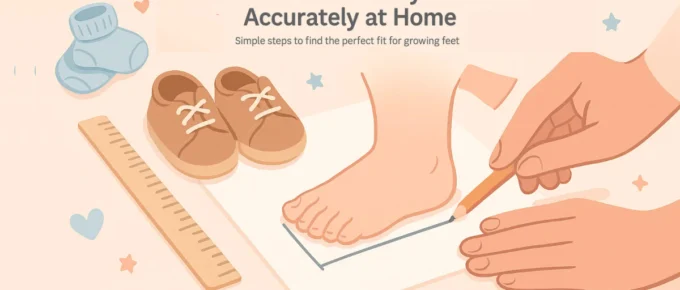 how to measure baby shoe size