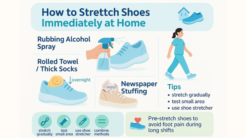 How to Stretch Shoes Immediately at Home