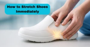 how to stretch shoes immediately